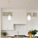 Modern kitchen island light gold pendant light metal hanging lighting