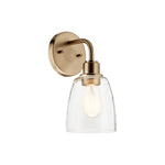 1-light exterior sconce metal wall light bronze Wall Sconce