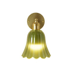 10000mAh wall sconces green battery power wall sconce glass, iron wall light