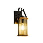 1 pack porch light glass metal indoor light black yard light
