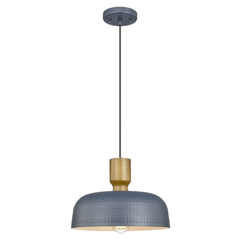 1 Pack hanging lights blue kitchen island lights metal pendant lights