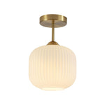 7.9” led lighting glass metal kitchen light white farmhouse light