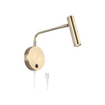 1 pack bedside lighting metal wall lights bronze spot light