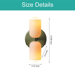 2-Pack wall lights black sconce lights metal light fixture