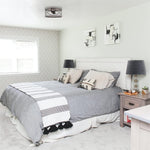 2 light rust flush mount ceiling light industrial wire cage ceiling lamp with drum shade