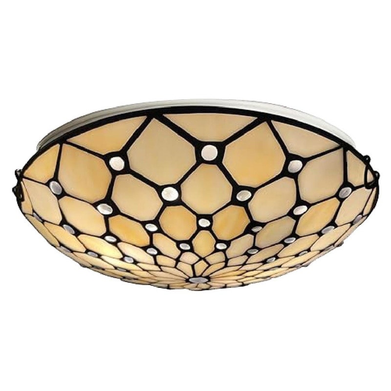 2-lights flush mount light Jewel dining light glass ceiling lights