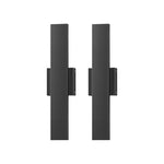 2 pack wall light aluminum iron plastic hallway light black dimmable light