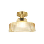 1-light led light gold sconce lights glass metal light fixture