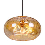 3-Light hanging lights gold kitchen island lights glass meta pendant lighting