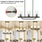 3 light rust chandelier flush mount ceiling hanging light fixture vintage glass pendant light