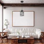 3 pack industrial kitchen island lights black dining lights  glass, metal pendant light fixtures