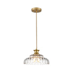 Flower shape hanging light fixture glass metal vintage pendant lights gold kitchen island