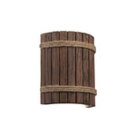 Farmhouse wall sconce wooden wall mount lights wood rustic sconces