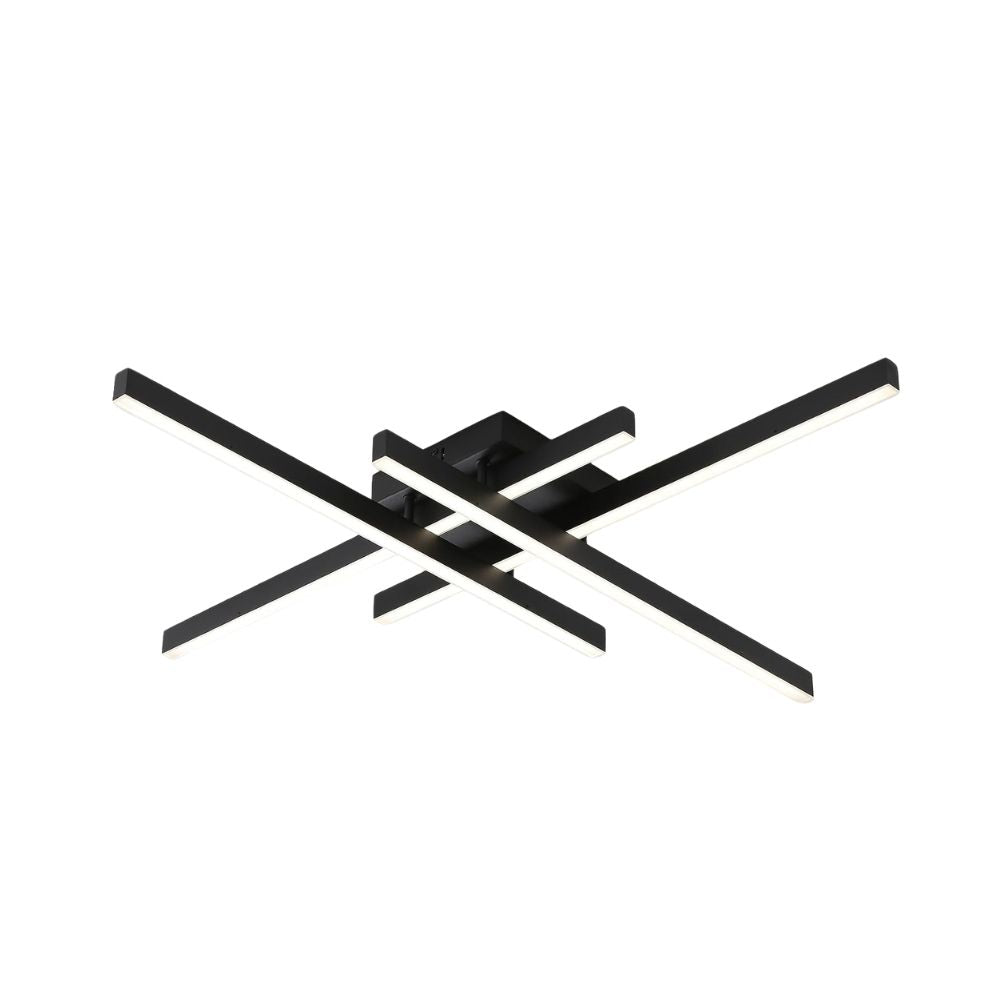 4 light led light iron bedroom light black light fixture – HIGHLIGHT ...