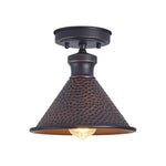1 light ceiling light aluminum metal dining room oil rubbed bronze led light