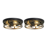 3 light bulbs light metal ceiling light rustic metal black kitchen light