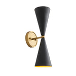 2 Light bedroom light on wall black wall sconce metalwall lamps