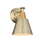 1 light bathroom light metal vanity bath light brass gold sconce light