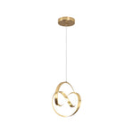 1 Pack island lights aluminum Iron led chandelier gold hanging light fixture