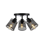 3 light led light metal light fixture black kitchen light