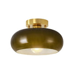 11 inch bulbs light glass metal dining light fixtures green ceiling light