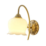 Vintage wall sconce gold light fixture metal wall light