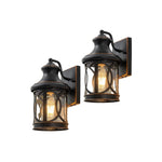 2 pack wall lights metal house outside lighting oil rubbed bronze light fixture