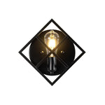 1 Light wall sconces black wall lighting metal wall light fixture