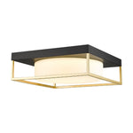 24 w led light glass, metal light fixture gold black ceiling light