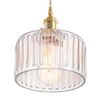 Adjustable length hanging light gold island lights glass kitchen pendant
