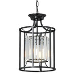 Farmhouse pendant light black island light metal hanging lights