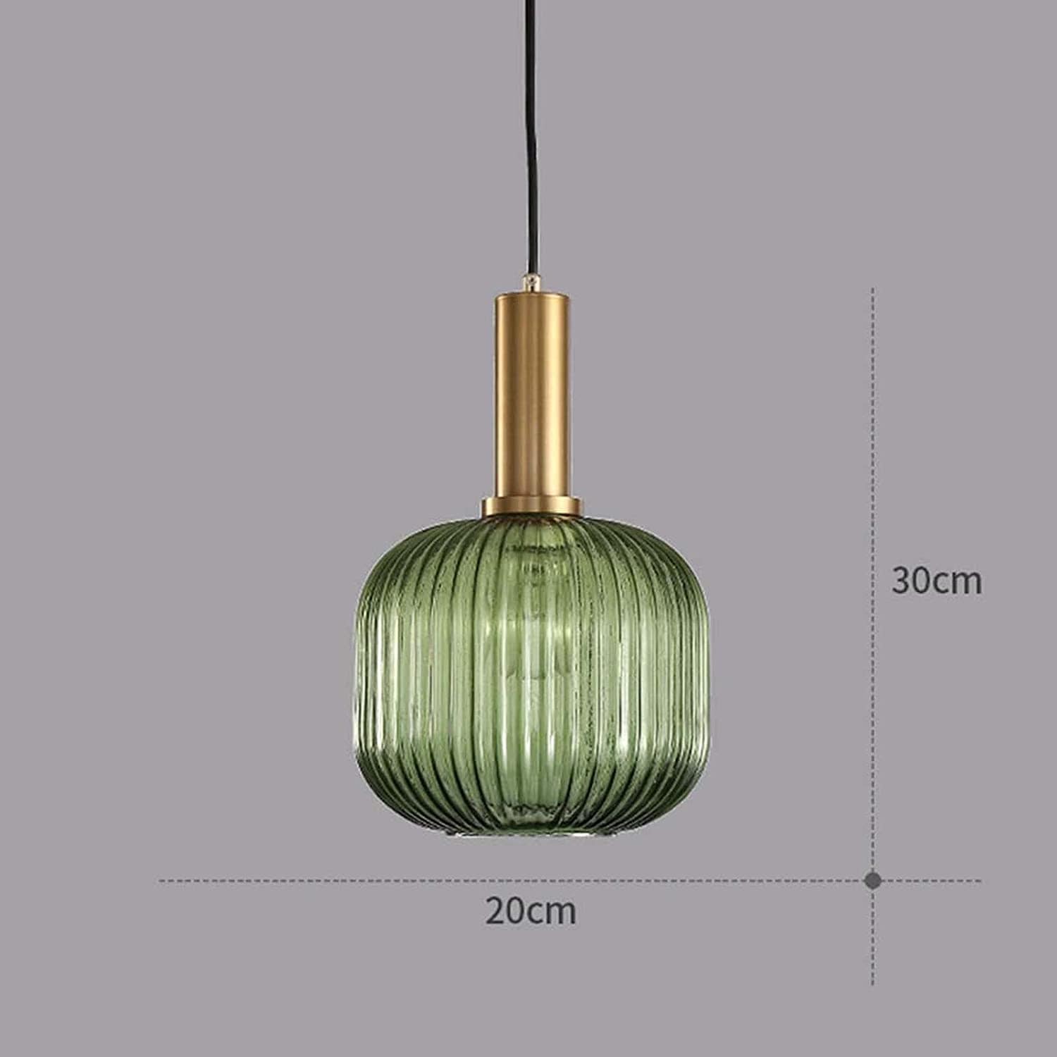 Industrial  Mid Century Modern Lamp Glass Pendant Lighting