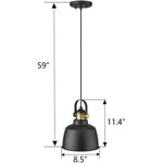 Island farmhouse Pendant Light black industrial pendant lamp