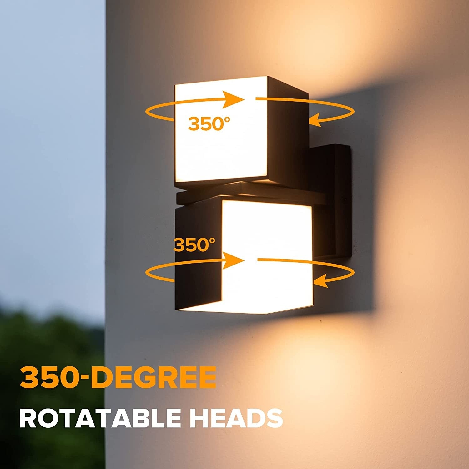 Moder cuba LED wall light porch wall lighting fixtures home wall lantern sconce