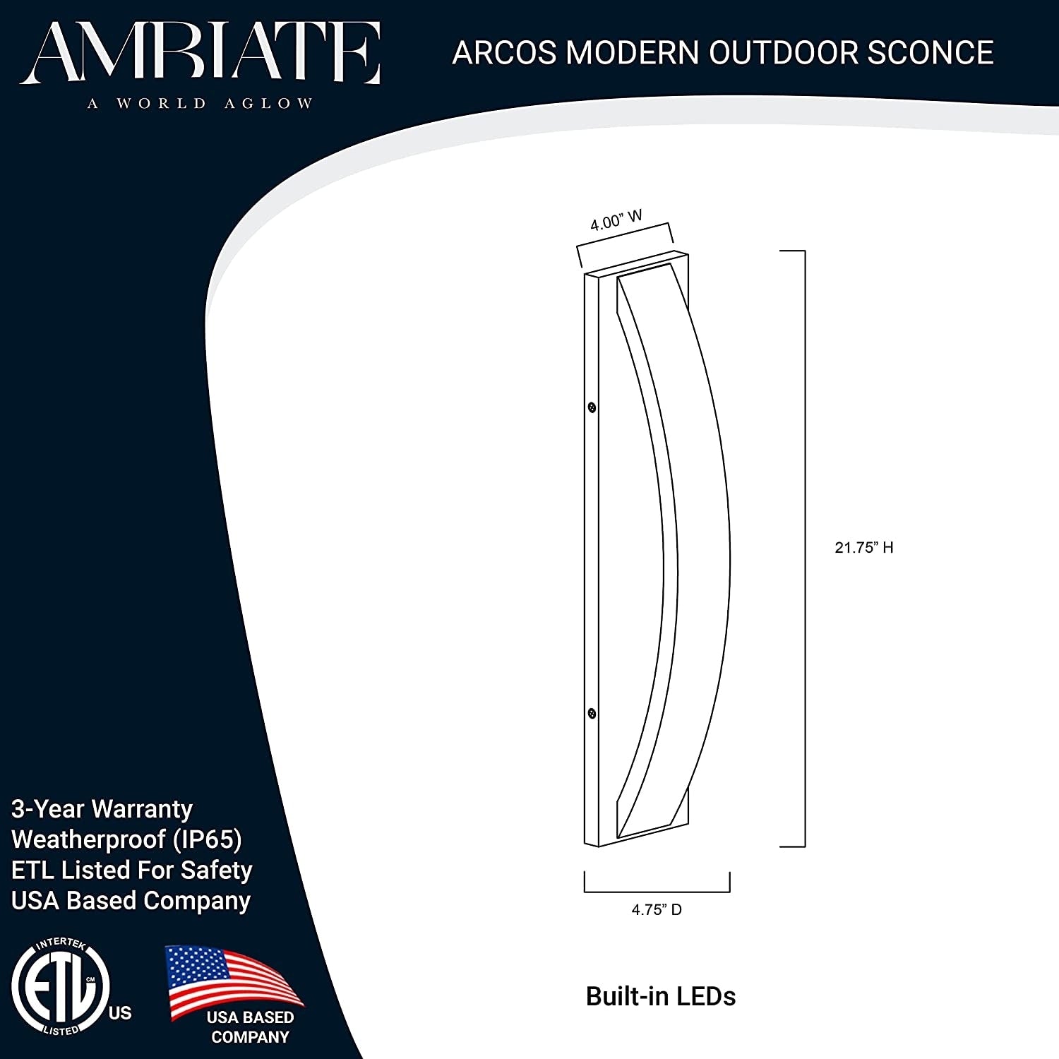 Modern LED wall sconce fixture 12W black wall light wall lightings