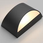 Modern black LED wall sconce indoor wall light fixture 2 pack wall mount lighting
