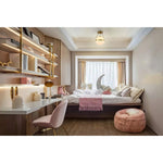 Modern globe semi flush mount ceiling light pendant white opal glass hanging light