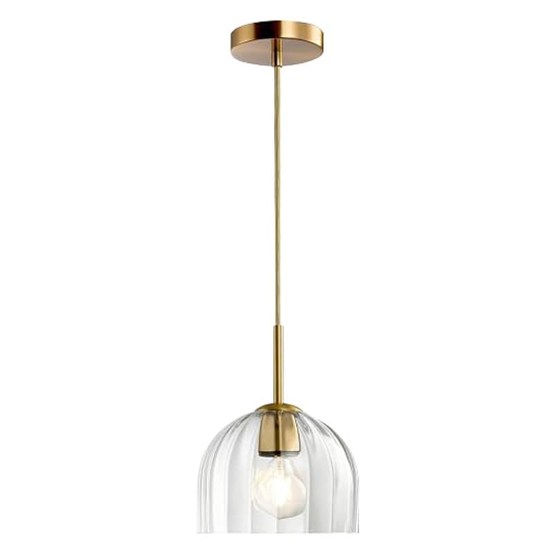 Modern kitchen island lights gold pendant dining lights glass pendant lights
