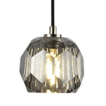Modern pendant light black hangable light metal, crystal island lights