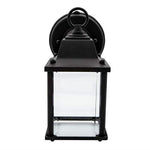 Porch lantern indoor wall light with clear glass shade