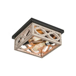 2 light shade of lights metal wood kitchen light distressed white home lighting