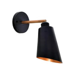 1 Light wall sconce matte black wall lighting alloy steel wall light fixture