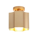 1 light bulb light metal farmhouse light gold kitchen light