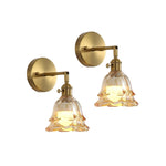 2 pack wall lights metal rgb lights Rose Amber bedroom light