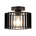 Modern led light metal light fixture black ceiling light