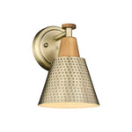 1 Light wall sconces brass gold wall lighting metal bathroom sconces