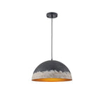 15.75" Hangable light destressed island lights metal pendant light