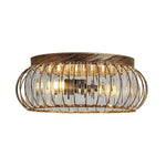 3 light ceiling light Crystal iron Crystal lights bronze kitchen light