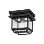 1 light shade lamp metal ceiling light bronze sorrell flush mount light