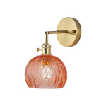 180°Adjustable wall sconce orange wall lighting metal light from wall